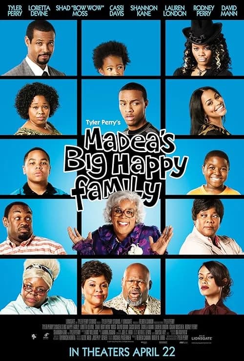Madea's Big Happy Family film posteri