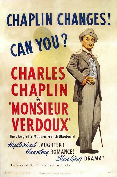 Monsieur Verdoux film posteri