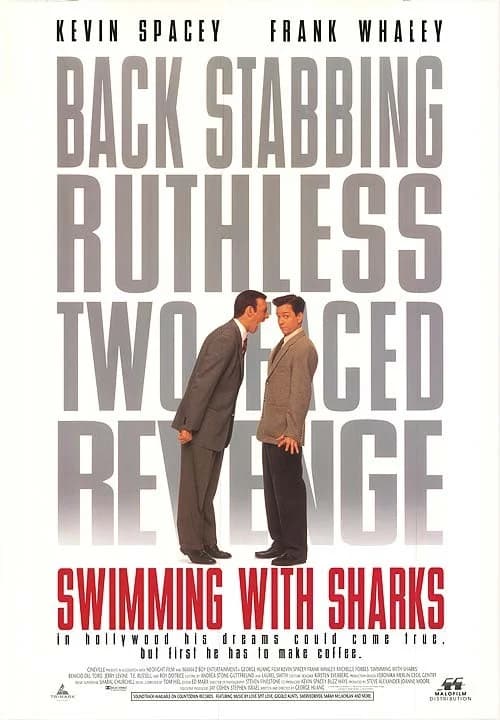 Swimming with Sharks film posteri