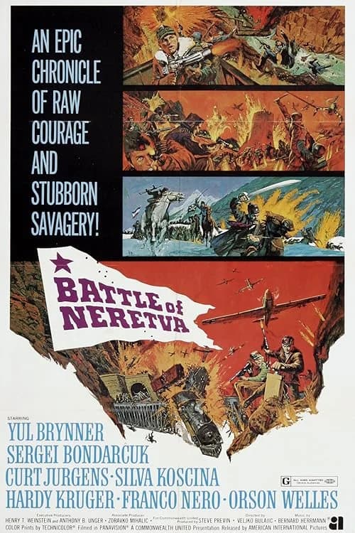 The Battle of Neretva film posteri