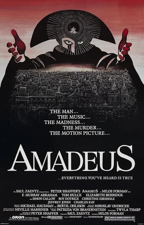 Amadeus film posteri