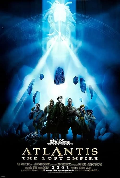 Atlantis: The Lost Empire film posteri